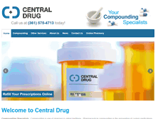 Tablet Screenshot of centraldrug.net